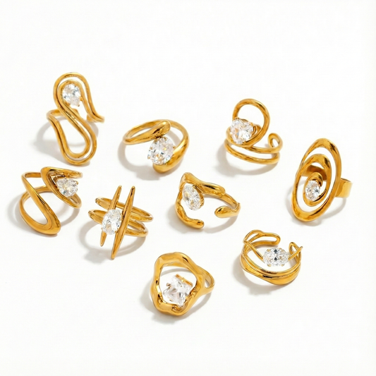 Ensemble Bagues Athéna