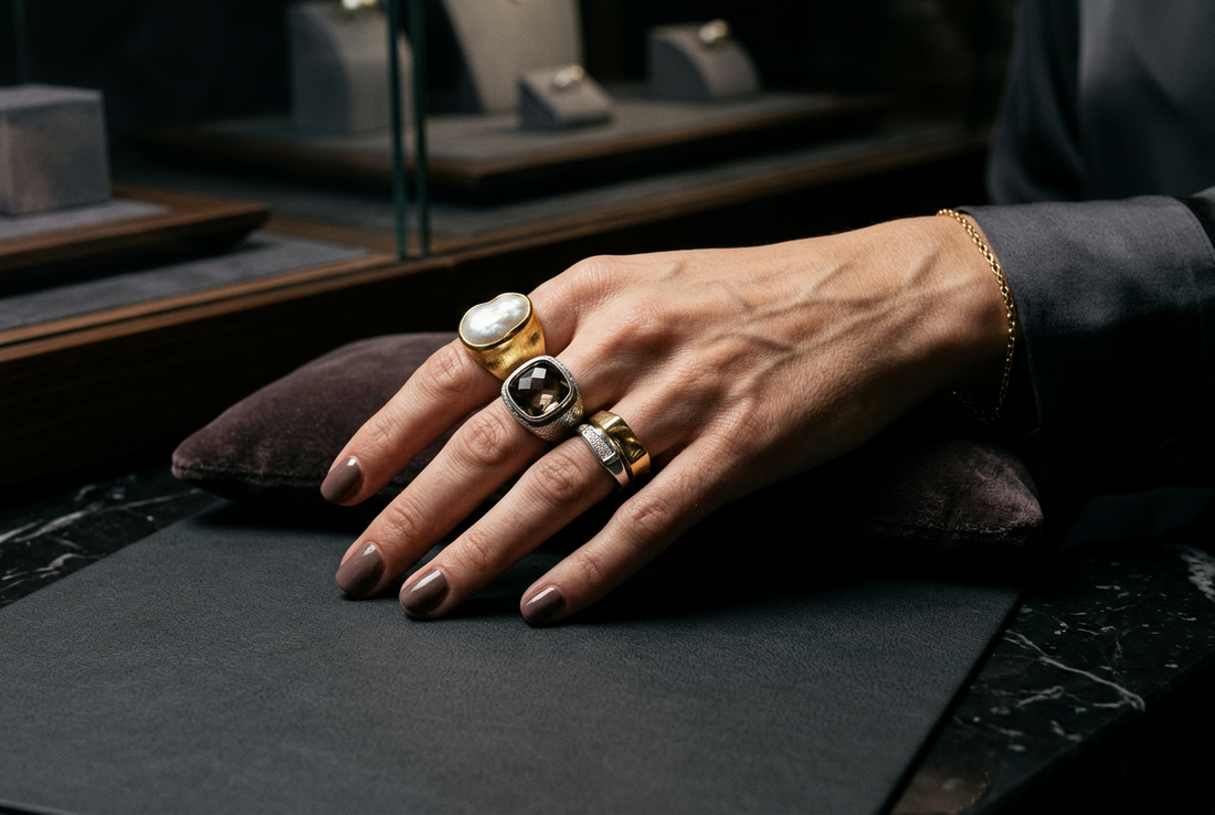 Bagues statement : comment les porter sans se tromper