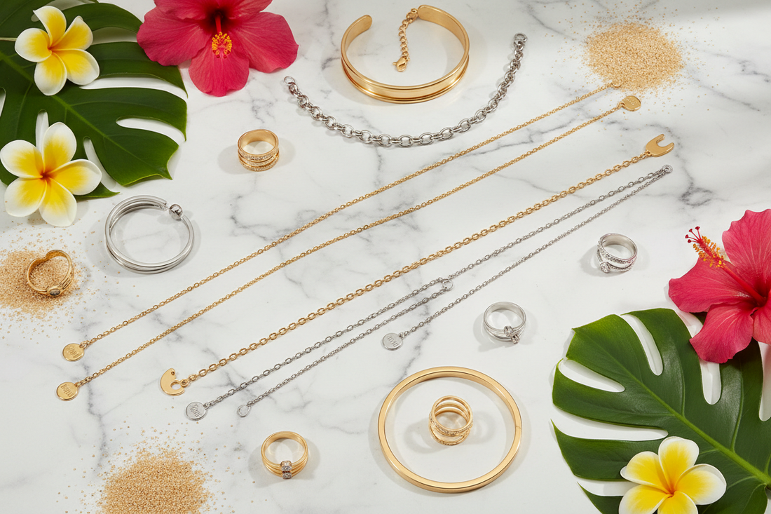 Bijoux en acier inoxydable : pourquoi c'est le meilleur choix pour l'été