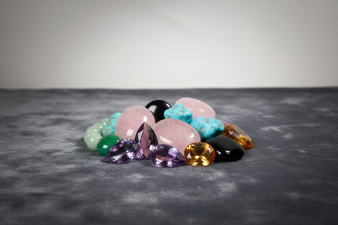 Guide des pierres précieuses et semi-précieuses en bijouterie – diamant, rubis, émeraude, améthyste, quartz rose – Chic & Perles