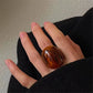 Bague Ambre