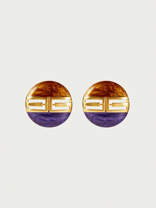 Boucles d'Oreilles Eugénie – Bijou Doré Élégant Femme | CHIC & PERLES