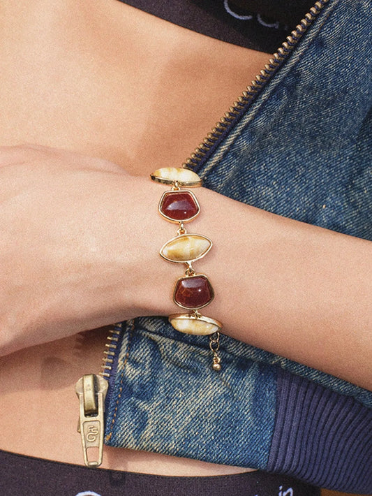 Bracelet Xedylia – Bijou Femme Doré | CHIC & PERLES