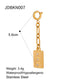 Pendentif Bikini Coquillage – Acier Inoxydable Plaqué Or 18K | CHIC & PERLES