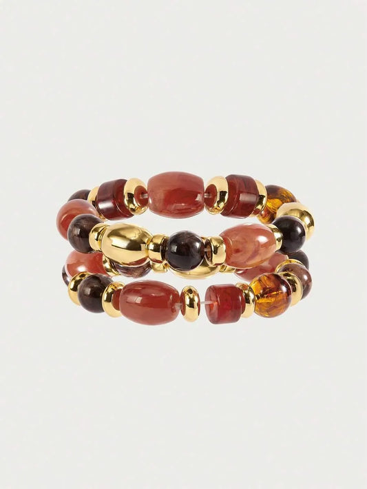 Bracelet Céline – Bijou Femme Doré | CHIC & PERLES