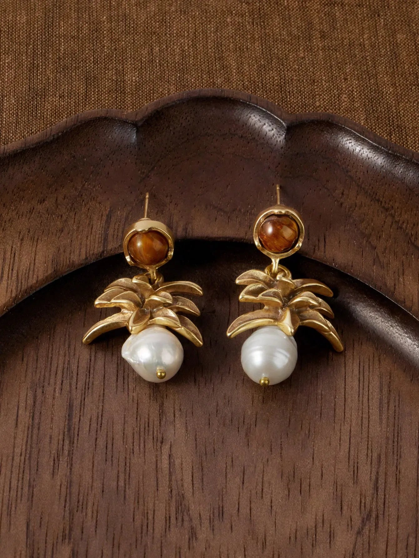 Boucles d'Oreilles Béatrice – Bijou Délicat Femme | CHIC & PERLES