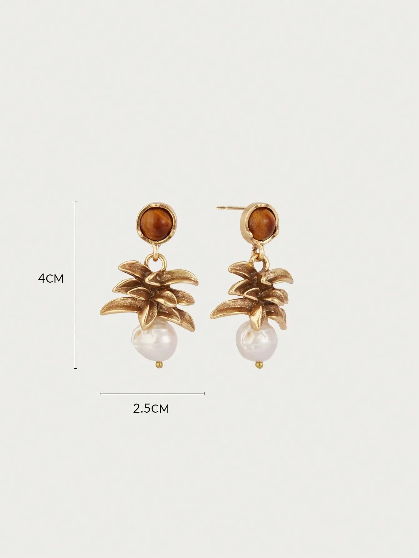 Boucles d'Oreilles Béatrice – Bijou Délicat Femme | CHIC & PERLES