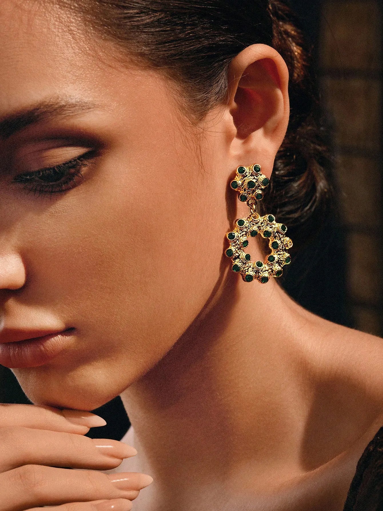 Boucles d'Oreilles Flore – Bijou Floral Délicat Femme | CHIC & PERLES