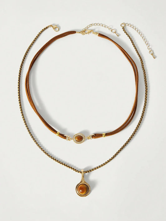Collier Saphir