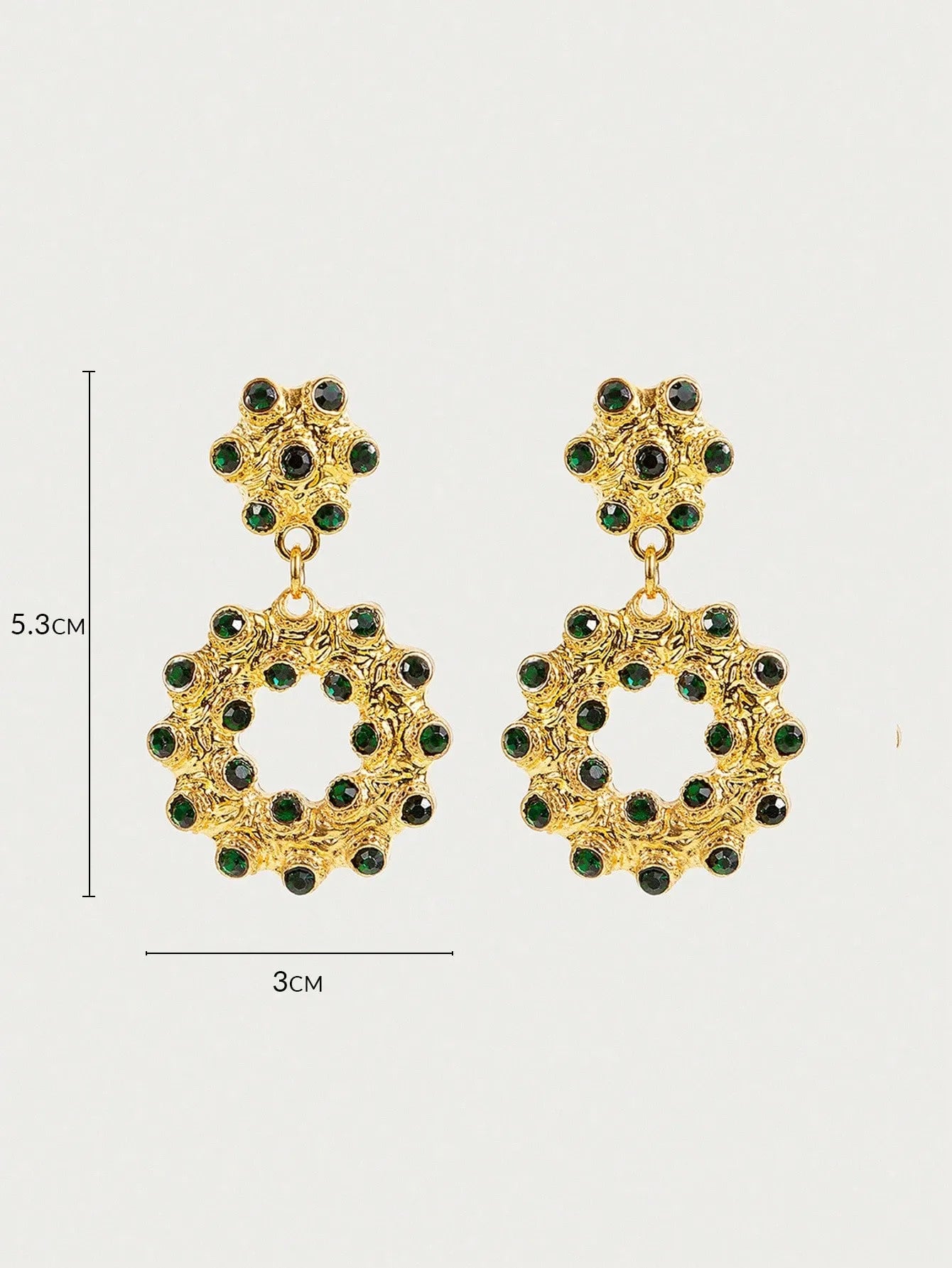 Boucles d'Oreilles Flore – Bijou Floral Délicat Femme | CHIC & PERLES